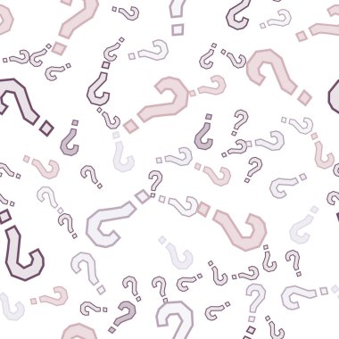 Kusursuz bir örnek. Soru işaretleri, şüphe, faq