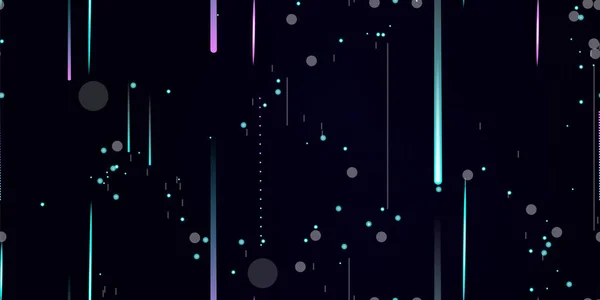 Efecto rápido. Motion Neon. Movimiento de la luz de flujo. — Vector de stock