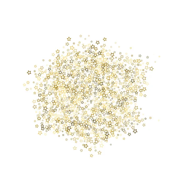 Guld glitter konfetti glitter — Stock vektor