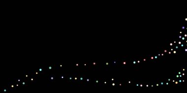 Parıldayan parlak gökkuşağı