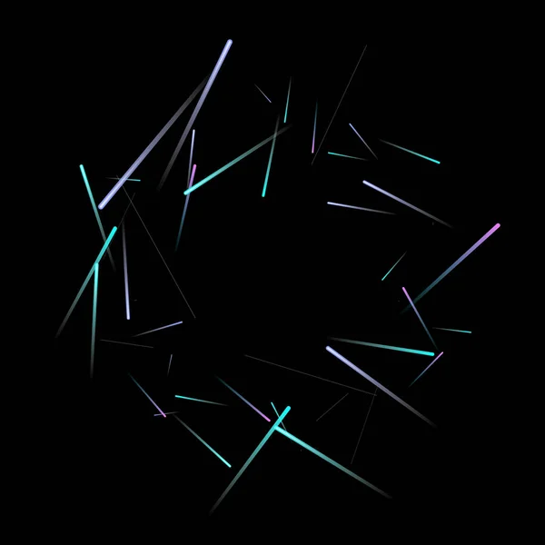 Rychlý efekt. Pohyb Neon Light Movement static — Stockový vektor