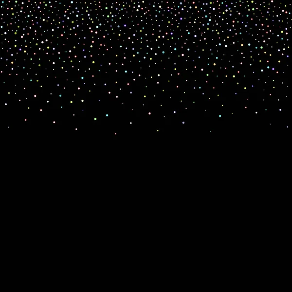 Glitter olografico iridescente Sparkle Confetti. — Vettoriale Stock