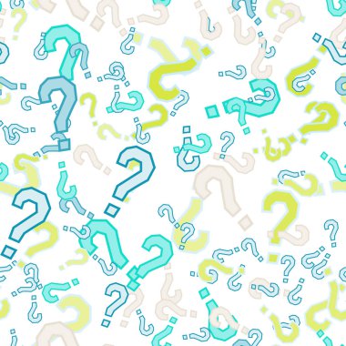 Kusursuz bir örnek. Soru işaretleri, şüphe, faq