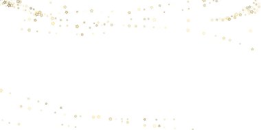 Altın parıltısı konfetisi parlıyor