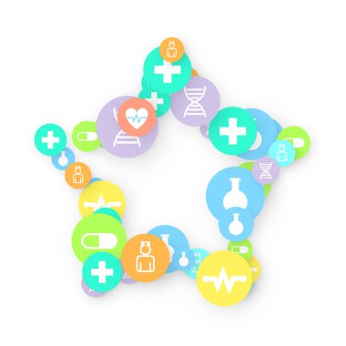 Eczane arka planı. Klinik Arkaplanı.