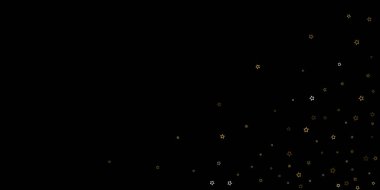 Altın parıltısı konfetisi parlıyor