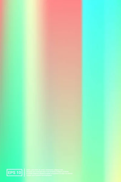 Rainbow, Gradient, Mesh Banner. Soft color. — Stock Vector