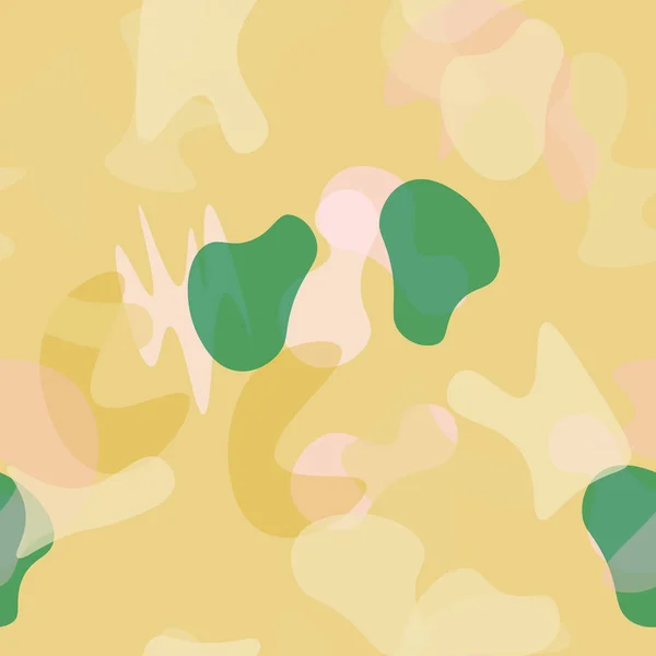 Patrón sin costura de camuflaje. Camuflaje militar — Vector de stock