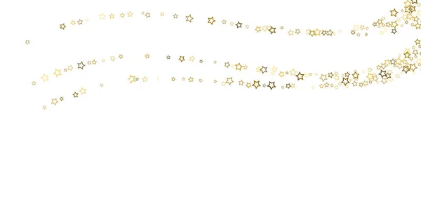 Gouden glitter confetti schitteren — Stockvector