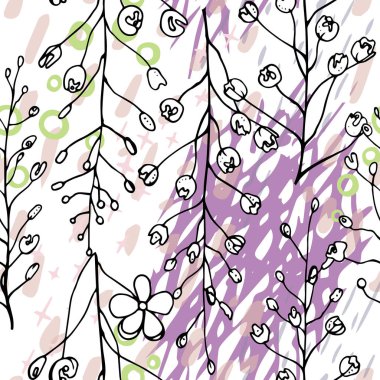 Sanatsal Yaratıcı Tropikal Siyah Beyaz Modern