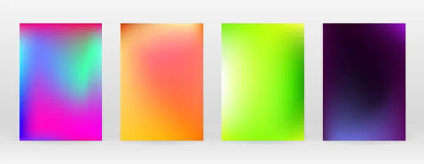 Pastell weich. Regenbogen-Farbverlauf setzt Farbhintergrund — Stockvektor