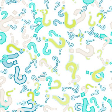 Kusursuz bir örnek. Soru işaretleri, şüphe, faq