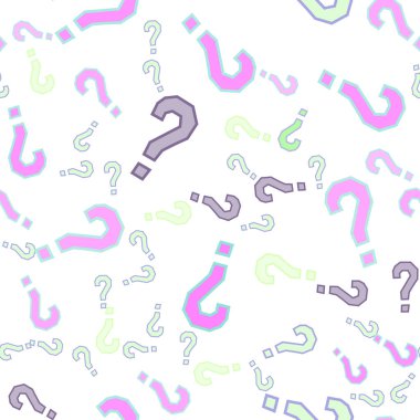 Kusursuz bir örnek. Soru işaretleri, şüphe, faq