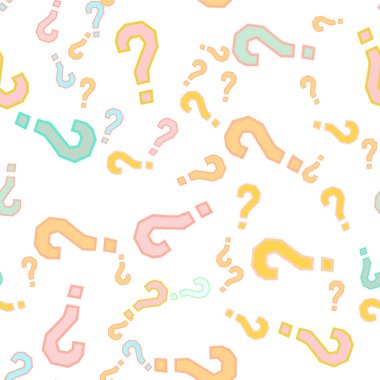 Kusursuz bir örnek. Soru işaretleri, şüphe, faq