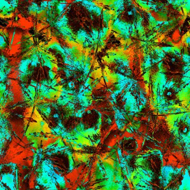 Esrar pürüzsüz suluboya deseni bırakır