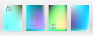 Pastel Soft. Canlı Mavi, Teal, Neon Kavramı.