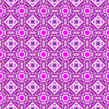 Geleneksel Grafik Doku. Turuncu, Kırmızı, Pembe 