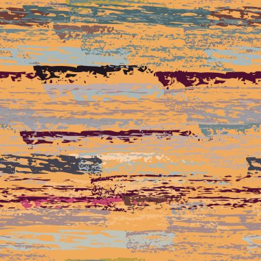 Yatay Fırça Vuruşu Yüzeyi. İnce çizgili 