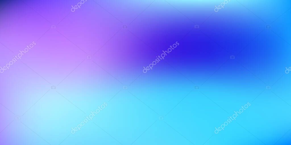 Pastel Soft. Vibrant Blue, Teal, Neon Concept. Trend Multicolor Website. Holographic Vector. Glossy Cover. Soft Web Applications. Mobile illustration, Network Template Design. Pattern 80s Product.