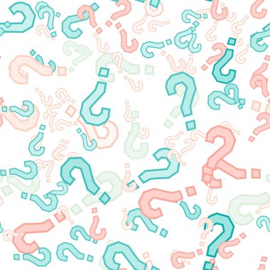 Kusursuz bir örnek. Soru işaretleri, şüphe, faq