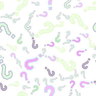 Kusursuz bir örnek. Soru işaretleri, şüphe, faq