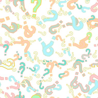 Kusursuz bir örnek. Soru işaretleri, şüphe, faq