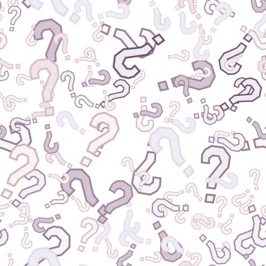 Kusursuz bir örnek. Soru işaretleri, şüphe, faq