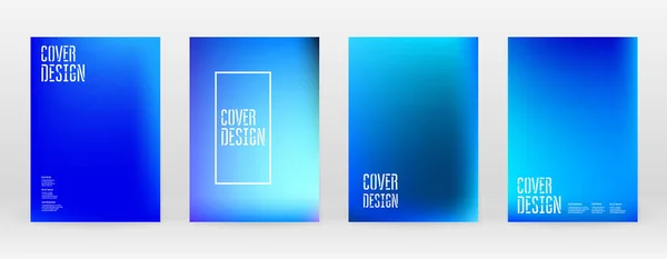 Pastel Soft. Vibrant Bleu, Sarcelle, Néon Concept. — Image vectorielle