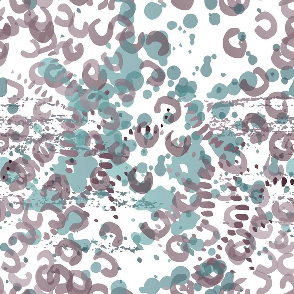 Blots Seamless Pattern. Concetto di moda. Disturbo — Vettoriale Stock