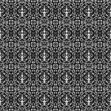 Jeo Doku Arabesk. Siyah, Beyaz, Tek Renkli 