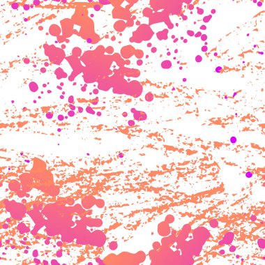 Su Sıçratma Şablonu. Moda Konsepti. 