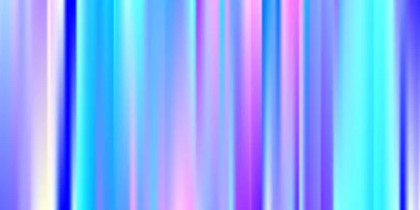 Holografische Zacht. Levendig Blauw, Blauw, Neon Concept — Stockvector
