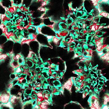 Gerçeküstü, psikedelik ıslak boya izi. Suluboya