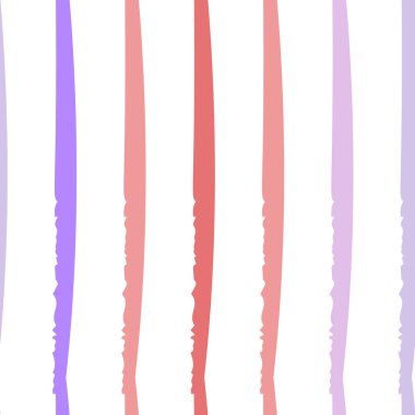 Dikey Çizgili Yaz Motifi. Modern Kusursuz Desen.