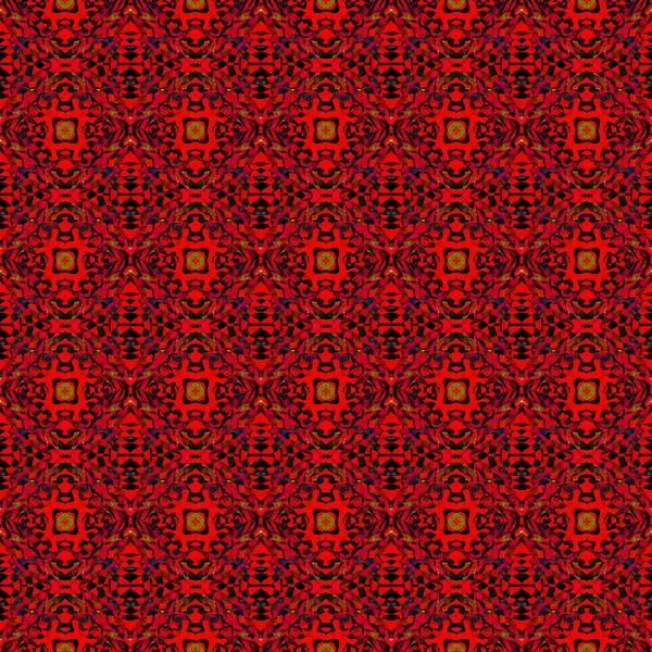 Geo Sanat. Süs. Turuncu, Kırmızı, Pembe Tekstil. 