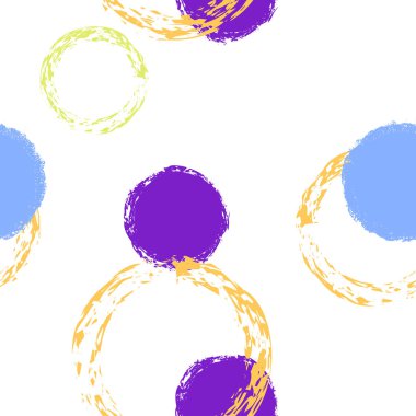 Renkli Polka Noktaları 