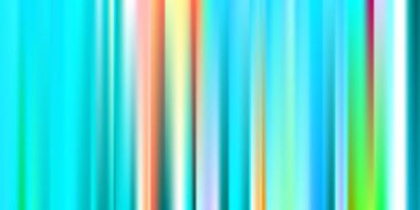 Pastel Soft. Canlı Mavi, Gökkuşağı Neon Ağı