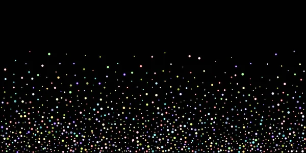 Glitter olografico iridescente Sparkle Confetti. — Vettoriale Stock