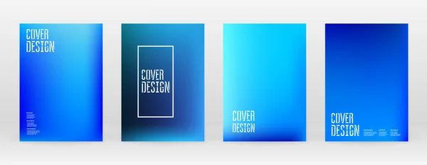 파텔 소프트. Vibrant Blue, Teal, Neon Concept. — 스톡 벡터