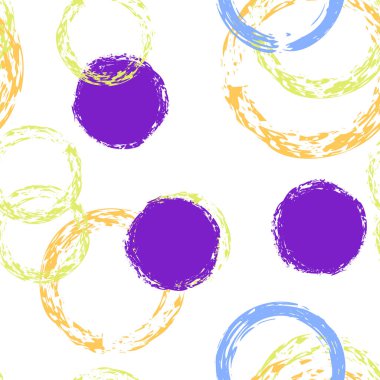 Renkli Polka Noktaları 