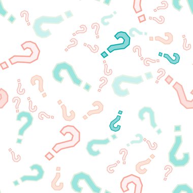 Kusursuz bir örnek. Soru işaretleri, şüphe, faq