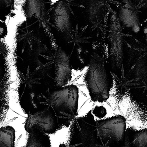 Esrar pürüzsüz suluboya deseni bırakır