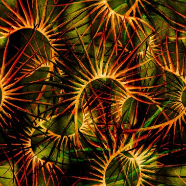 Tropik Yaprak. Bej Modern Motif. Orman Yazdırma