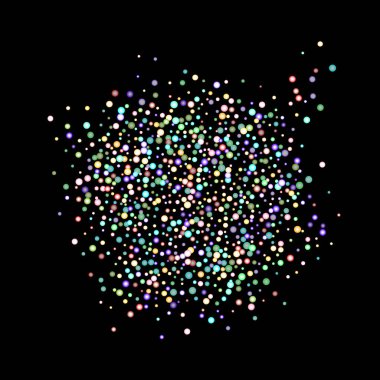 Parıldayan parlak gökkuşağı