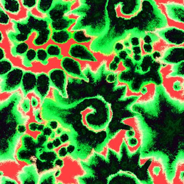 Gerçeküstü, psikedelik ıslak boya izi. Suluboya