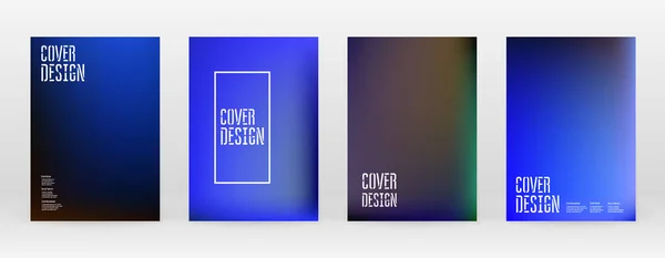 Pastel Soft. Vibrant Blue, Teal, Neon Concept. — Vector de stoc