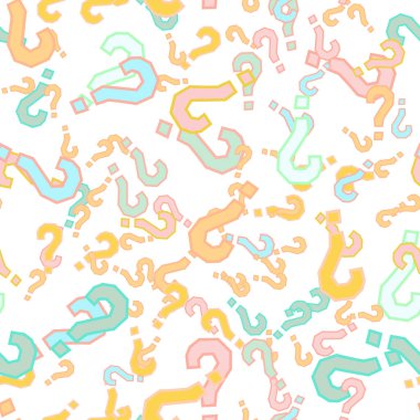 Kusursuz bir örnek. Soru işaretleri, şüphe, faq