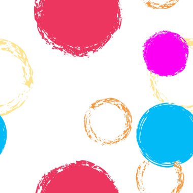 Renkli Polka Noktaları 