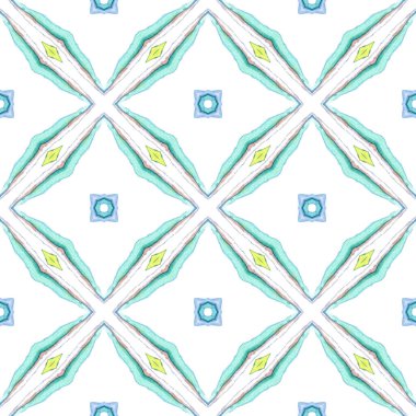 Coğrafi baskı. Kusursuz desen. Geometrik Suluboya
