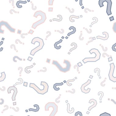 Kusursuz bir örnek. Soru işaretleri, şüphe, faq